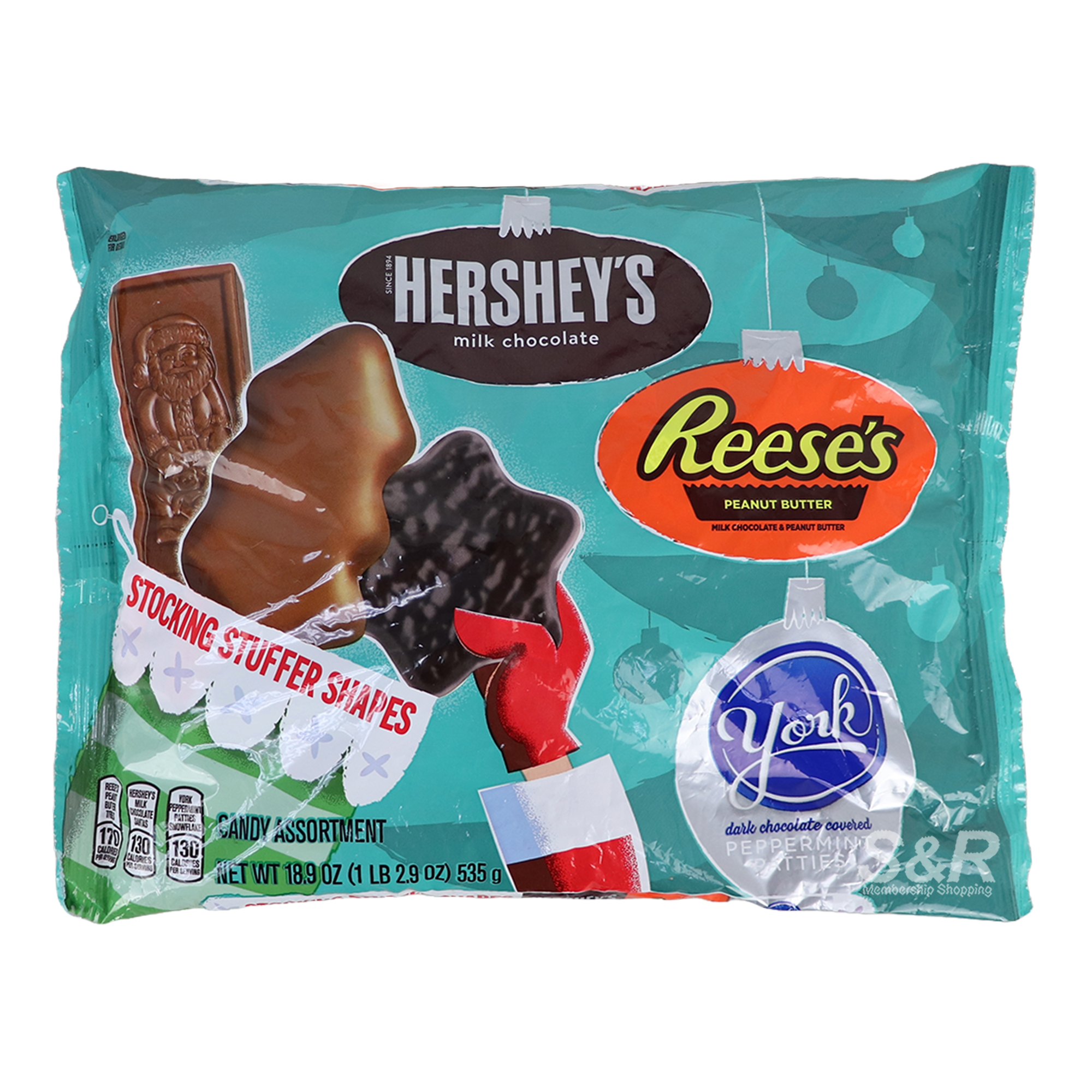 Hershey's Assorted Shapes 535g
